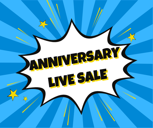 Anniversary Live Sale 2026 + Site-Wide POP UP